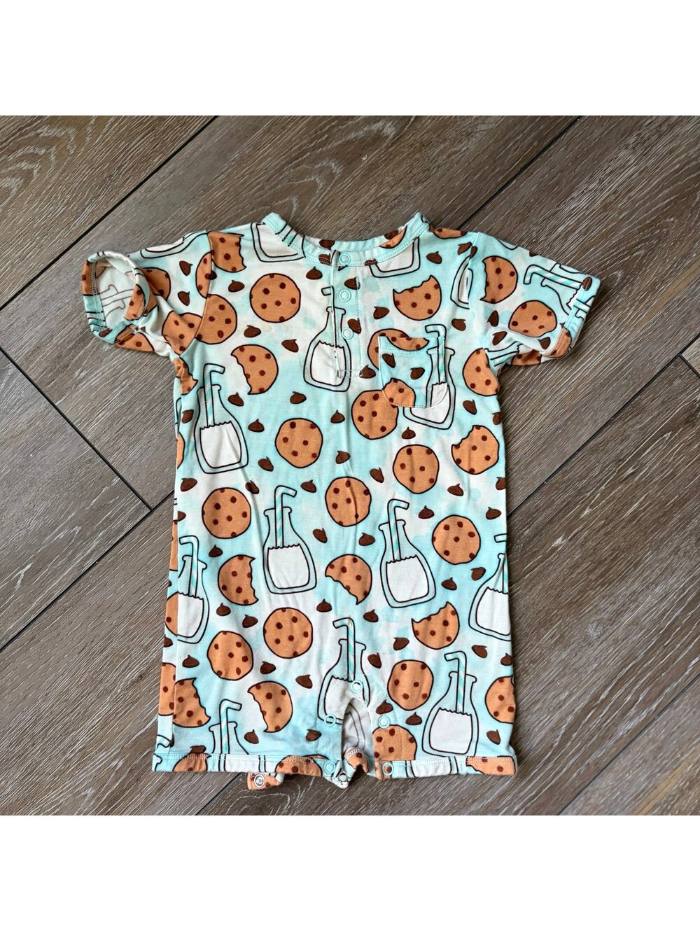 Birdie Bean Bamboo Milk and Cookie Romper